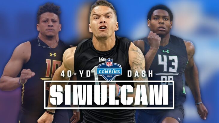 Best of Simulcam from 2022 NFL Combine