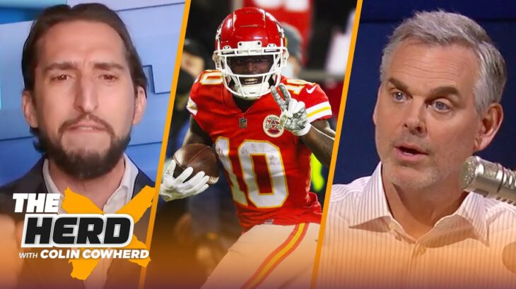 Chiefs trade star WR Tyreek Hill to Dolphins – Nick Wright reacts | NFL | THE HERD