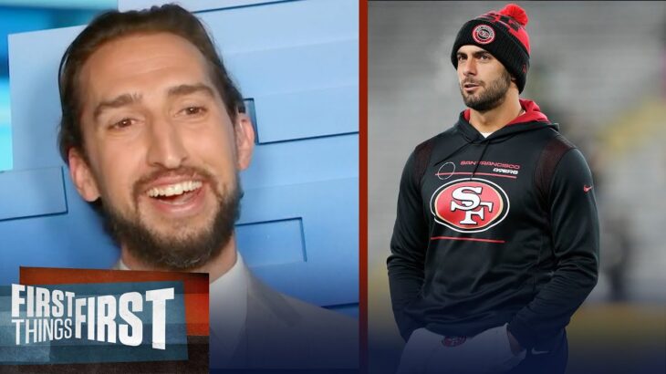 Colts reportedly interested in Jimmy G after Carson Wentz trade — Nick | NFL | FIRST THINGS FIRST