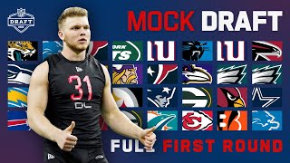 Mock Draft Live: Full First Round 2022 NFL Mock Draft