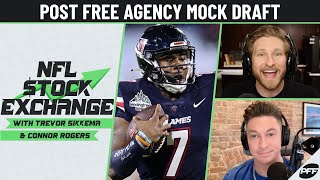 Post-Free Agency Mock Draft | NFL Stock Exchange | PFF