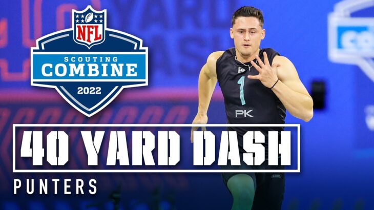 Punters Run the 40-Yard Dash at 2022 NFL Combine
