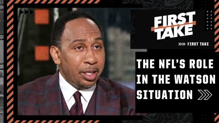 Stephen A. discusses the NFL’s responsibility with the Deshaun Watson situation | First Take