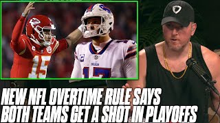 The NFL Overtime Rules Have Officially Changed… | Pat McAfee Reacts