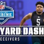 Wide Receivers Run the 40-Yard Dash at 2022 NFL Combine: Thornton hits 4.21