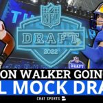 2022 NFL Mock Draft: 1st Round Projections If Travon Walker Goes #1 & Kyle Hamilton Slides