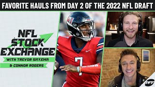 Favorite Hauls From Day 2 of the 2022 NFL Draft | NFL Stock Exchange | PFF