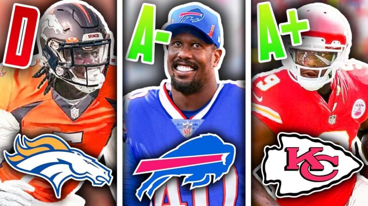 Grading The 20 BIGGEST Free Agent Signings Of The 2022 NFL Offseason…