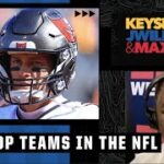 Keyshawn has NO AFC teams in his top 3 NFL rankings 👀 | KJM