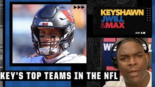 Keyshawn has NO AFC teams in his top 3 NFL rankings 👀 | KJM