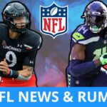 NFL Rumors: DK Metcalf Trade Latest + 2022 NFL Draft Rumors On Desmond Ridder & Derek Stingley Jr.