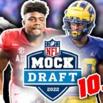 The Official 2022 NFL First Round Mock Draft! 10.0 (One Week Till the Draft!) || TPS