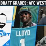 DRAFT GRADES: 2022 NFL draft AFC West and South | PFF NFL Podcast