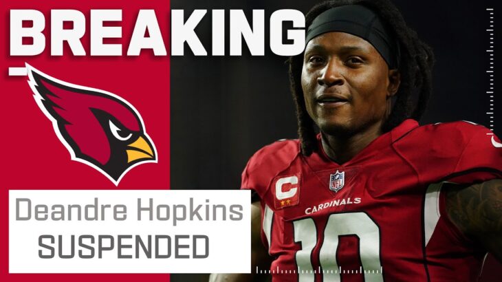 DeAndre Hopkins suspended for violating NFL’s performance-enhancing drug policy