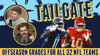 Final grades for all 32 NFL team offseasons on an A-F scale | PFF Tailgate