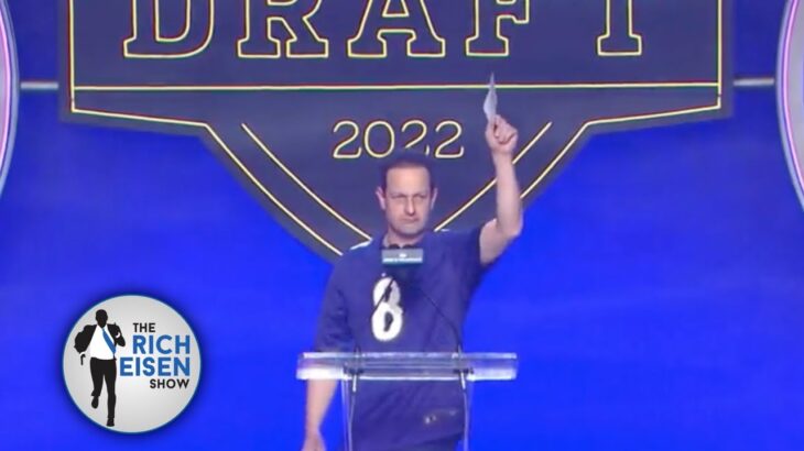 Josh Charles on the Backstage Shenanigans When Announcing a Ravens’ NFL Draft Pick | Rich Eisen Show
