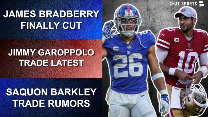 NFL Rumors: Jimmy Garoppolo Trade Latest, James Bradberry Cut, Gronk Future + Saquon Barkley Trade?