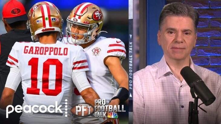 Should Jimmy Garoppolo stay with 49ers, compete vs. Trey Lance? | Pro Football Talk | NBC Sports