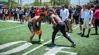 THE FASTEST PLAYER IN THE NFL SHOWED UP!! (MIAMI 1ON1’S FOR $10,000)