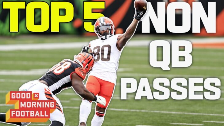 Top Five Non-QB passes in NFL History