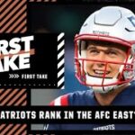 Where do the Patriots rank in the AFC East after the NFL Draft? | First Take
