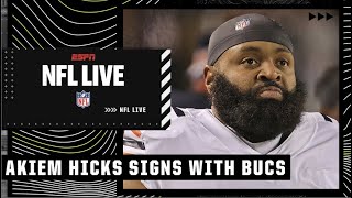 Akiem Hicks is unblockable! – Louis Riddick | NFL Live