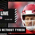 How will Patrick Mahomes perform without Tyreek Hill? | NFL Live