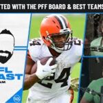If NFL teams drafted with the PFF draft board & Best teams so far in The NFL Draft | PFF NFL Podcast