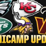NFL Minicamp News: Update on Chase Young, Jameson Williams injuries + Zach Wilson struggling?