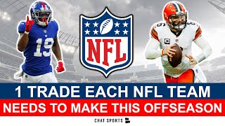 NFL Trade Rumors: 1 Trade Each Team Should Make This Offseason Ft. Baker Mayfield & Kenny Golladay