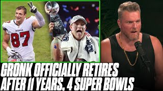 Rob Gronkowski Is Retiring From The NFL For The 2nd Time | Pat McAfee Reacts