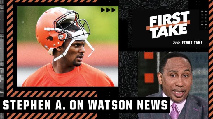 Stephen A. on Deshaun Watson facing a 24th active civil suit | First Take