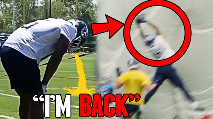 TOP NFL DRAFT PICK QUIT AFTER 1ST PRACTICE… AND NOW HE’S BACK!