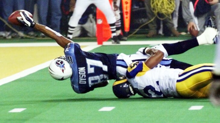 The Longest Yard: Rams Stop Titans Short of the Goal Line in Super Bowl XXXIV