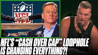 Will The NFL “Cash Over Cap” Salary Cap Loophole Change The NFL Forever? | Pat McAfee Reacts
