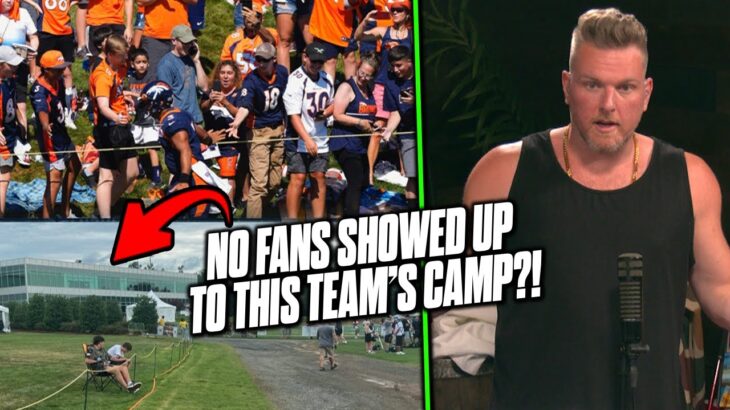 Pat McAfee Reacts To Some Packed & Not So Packed NFL Training Camps
