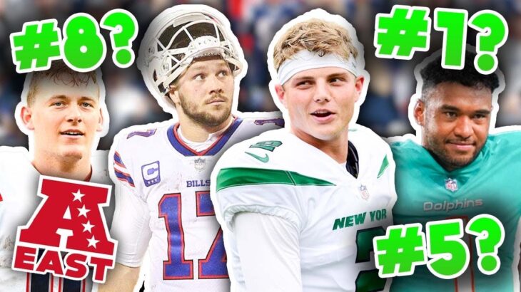 Ranking Every NFL Division By It’s Quarterbacks