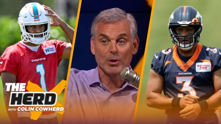 Russell Wilson, Tua highlight Colin’s top eight QBs under the most pressure | NFL | THE HERD