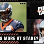Russell Wilson or Derek Carr: Which AFC West QB has more at stake? | First Take