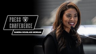 Sandra Douglass Morgan Introduced as New Team President | Raiders | NFL