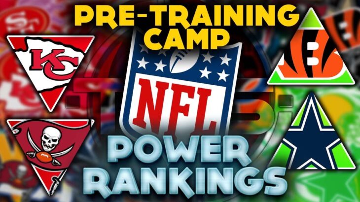The Official 2022 NFL Power Rankings (Pre-Training Camp Edition!) || TPS