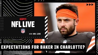 Will Baker Mayfield have a problem building chemistry with the Panthers? | NFL Live