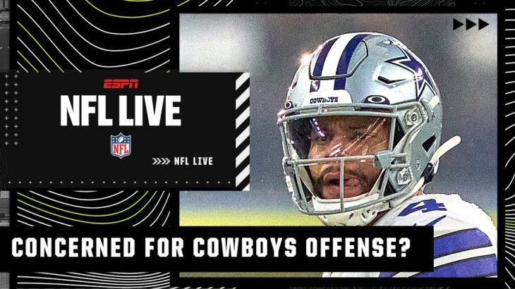 Worried about the Cowboys receivers to begin the season? | NFL Live