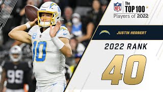 #40 Justin Herbert (QB, Chargers) | Top 100 Players in 2022
