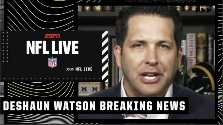 🚨 BREAKING 🚨 Adam Schefter outlines NFL appealing Deshaun Watson 6-game suspension | NFL Live