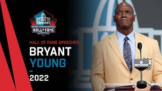 Bryant Young’s Full Hall of Fame Speech | 2022 Pro Football Hall of Fame | NFL