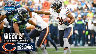 Chicago Bears vs. Seattle Seahawks Preseason Week 2 Highlights | 2022 NFL Season