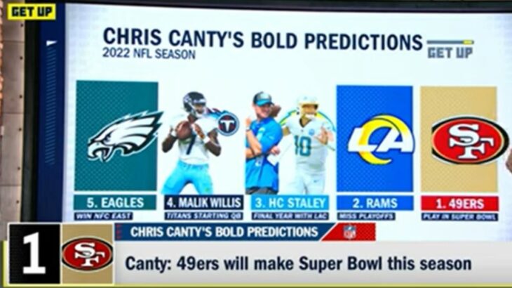 Chris Canty has some really BOLD NFL predictions 🧐 | Get Up