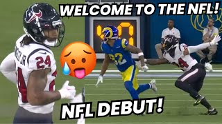 Derek Stingley Jr ‘FIRST NFL GAME’ Vs Rams 🔥 Texans vs Rams Preseason highlights