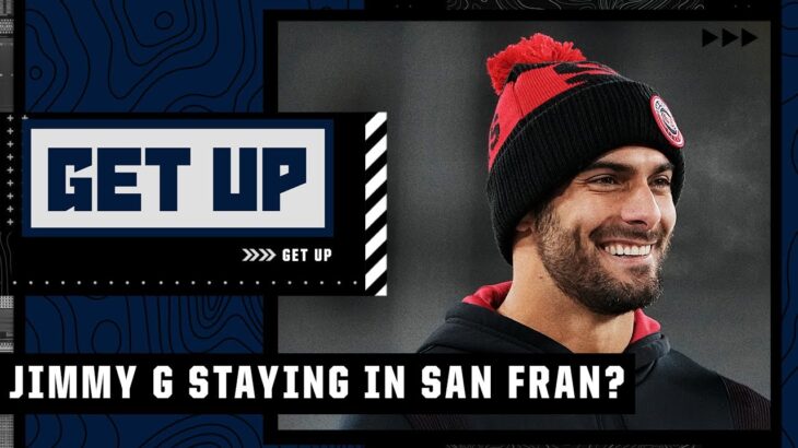 Does Jimmy Garoppolo’s restructured deal mean he’s staying with the 49ers all season? | Get Up